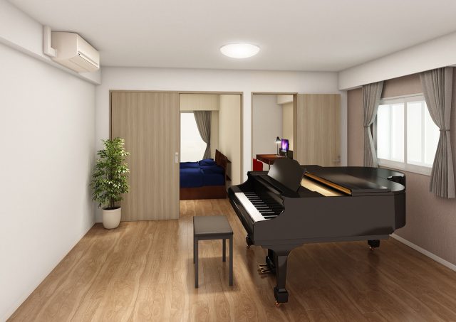 神奈川県川崎市の防音賃貸マンション「ミュージション川崎本町」