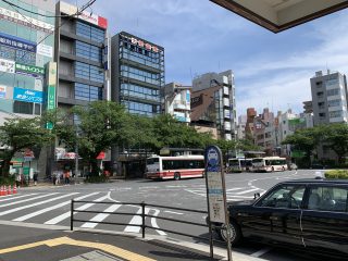 駅前ロータリー